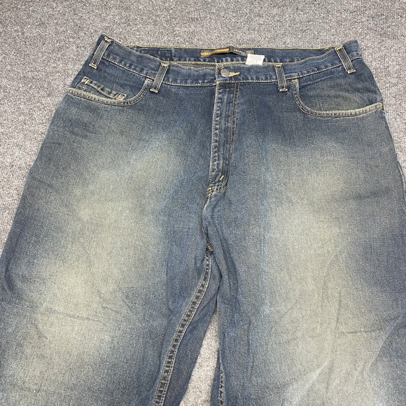 Vintage Levis Silver Tab Jeans Mens 38x30 Oversized Fit Baggy Loose Denim USA - Picture 10 of 16